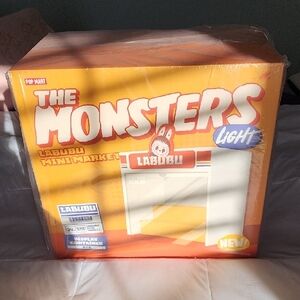 Pop Mart The Monsters Light Display Case. NEW NEVER OPENED.
